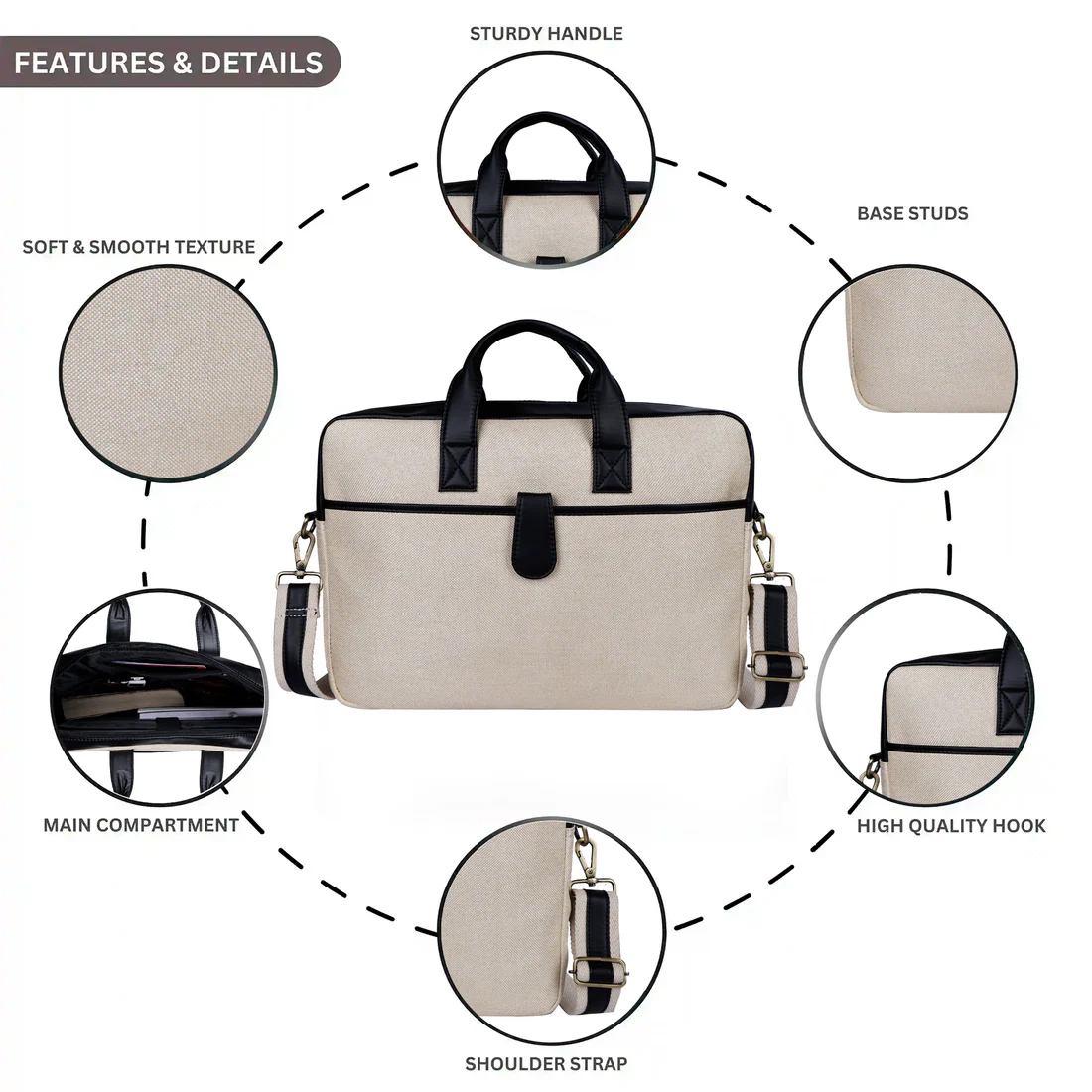 Office Laptop Bag for Unisex