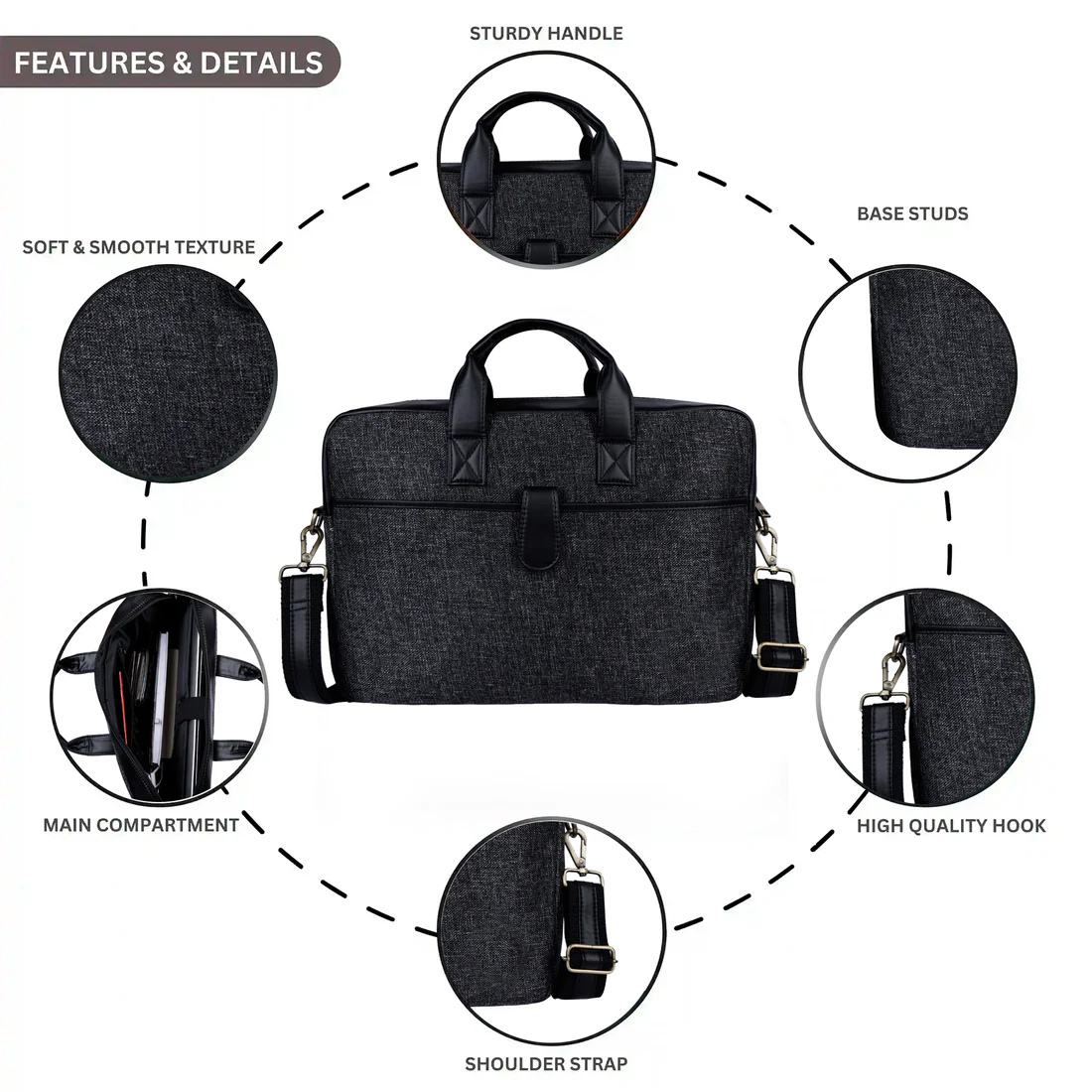 Office Laptop Bag for Unisex