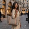 Beige Tote Shoulder Stylish Bags Women Beige Tote Shoulder Stylish Bags Women