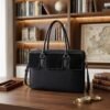 Black Canvas Laptop stylish Bags for Women Black Canvas Laptop Bags for Women