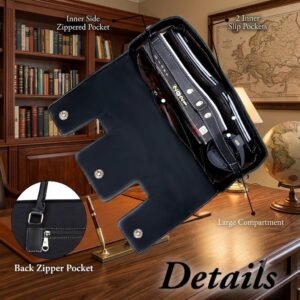 Black Canvas Laptop stylish Bags for Women