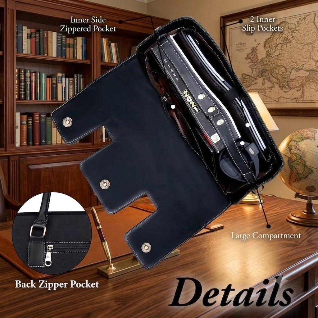 Black Canvas Laptop Bags for Women 2 Black Canvas Laptop stylish Bags for Women