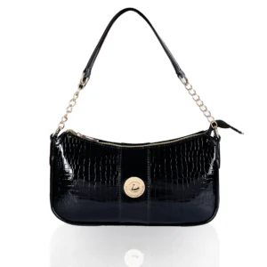 Black Half Moon Sling Bag