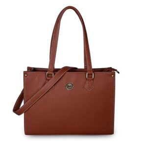 Tan Women Laptop Corporate Bags