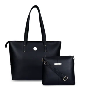 Black Women Handbag Combo Set of 2