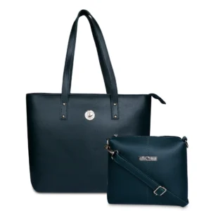 Dark Green Women Handbag Combo Set of 2